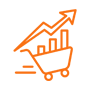 Outcomes Over VanityMetrics icon illustrating digital marketing in the USA by Arobit Digital
